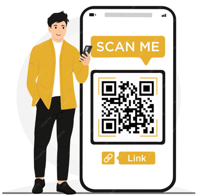 تبلیغ و فروش حضوری با کمک qr code